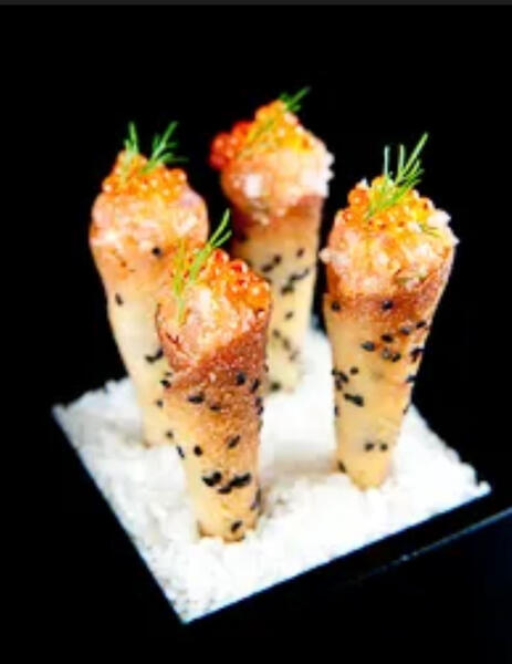 Salmon Cornet